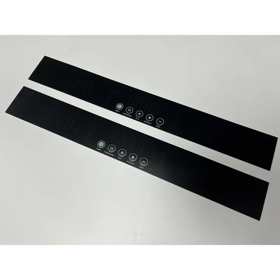 Custom Faceplate Screen Printing Graphic Overlay